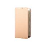 Husa Piele OEM Smart Magnet pentru Huawei P20 Lite, Aurie