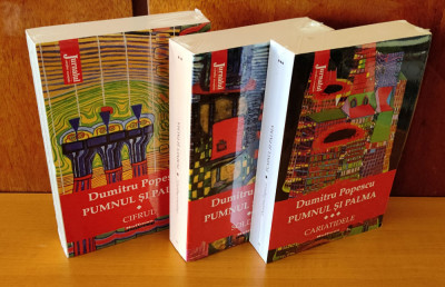 Dumitru Popescu - Pumnul și palma - 3 volume (sigilat / &amp;icirc;n țiplă) foto