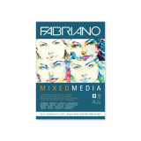 Bloc desen Mix Media A3 fără spiră Fabriano