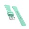 Curea silicon compatibila Samsung Galaxy Watch3, 45mm, telescoape Quick Release, 22mm, Verde