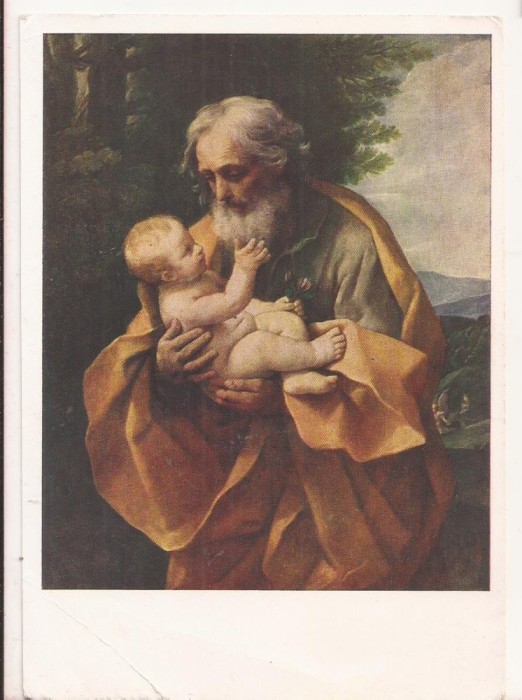 FA77-Carte Postala- RUSIA - State Hermitage Museum, Guido Reni - Joseph with a baby in his arm, necirculata