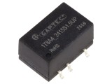 Convertor DC/DC 1W 24V la 15V 7-67mA SMD GAPTEC 1T8A4_2415S1.5UP