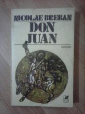 Don Juan - NICOLAE BREBAN , editie 1981 foto