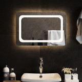 Oglinda de baie cu LED, 60x40 cm GartenMobel Dekor, vidaXL