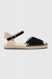 Answear Lab espadrile culoarea negru