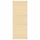 Gossi covor din bambus, natural, 80 x 200 cm