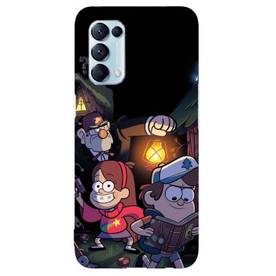 Husa compatibila cu Oppo A5 (2020) model Gravity Falls, Silicon, TPU, Viceversa foto