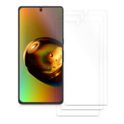 Set 3 folii de protectie Kwmobile pentru Google Pixel 7, Fata, Polimer, 59362.1 foto