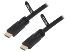 Cablu HDMI 1.4 Negru 20m foto