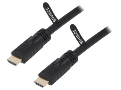 Cablu HDMI 1.4 25m Negru foto