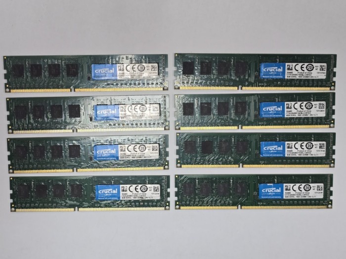 Memorie RAM desktop Crucial 4GB PC3-12800 DDR3-1600MHz 1.35V Low voltage