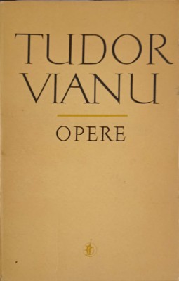 OPERE VOL.8 STUDII DE FILOZOFIE A CULTURII-TUDOR VIANU-253654 foto