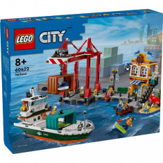 LEGO CITY PORT SI NAVA DE TRANSPORT MARFA 60422 SuperHeroes ToysZone