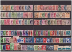 Norvegia - Lot timbre vechi, stampilate foto