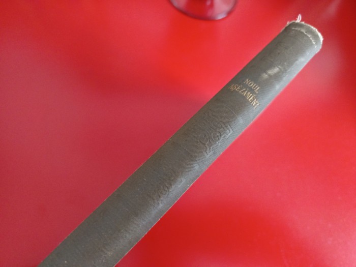 NOUL TESTAMENT/NOUL ASEZAMENT-BUCURESTI 1897 Tradus din original Dr.N.Nitzulescu