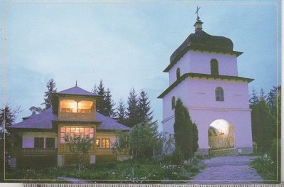 bnk cp Manastirea Durau - Vedere - necirculata foto