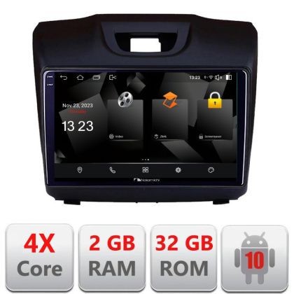 Navigatie Isuzu D-Max Quad Core 5230-2234 Android Ecran 720P Quad Core 2+32 carplay android auto CarStore Technology