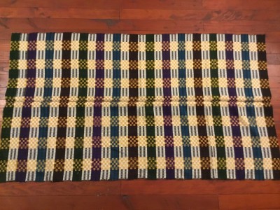 arta / traditie / rustic / design - Cuvertura , Macat , Scoarta , Patura taraneasca realizata manual la razboiul de tesut ! foto