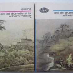 Anii de drumetie ai lui Wilhelm Meister (2 volume) – J. W. Goethe