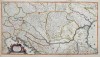 Totius Regni Hungariae, Maximaeques Partis Danubii Fluminis, Regatul Ungariei si Fluviul Dunarea , Nicolaum Visscher, 1695