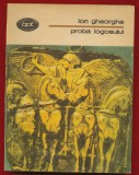 Ion Gheorghe, "Proba logosului" - BPT Nr. 1012 - 1979