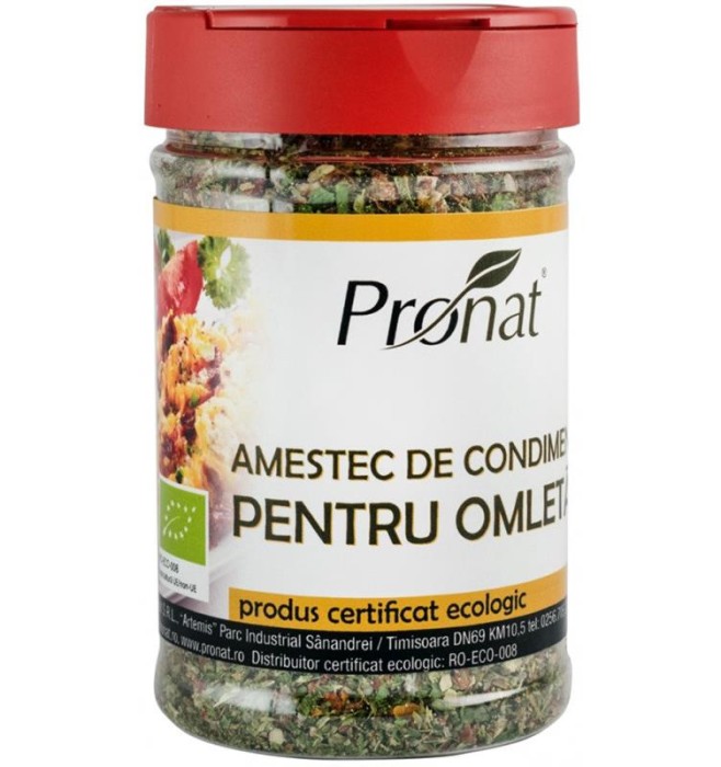 Amestec de Condimente pentru Omleta Bio 120 grame Pronat