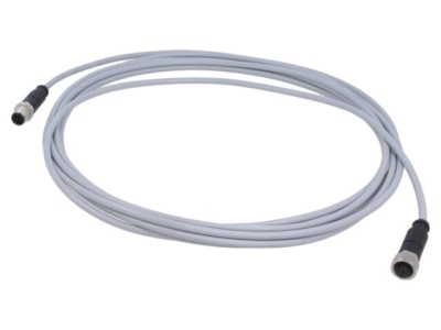 Cablu sensor automatizări HARTING 4 pini mufă PVC 5m M12 foto
