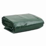 Prelata, verde, 3,5x5 m, 600 g/m&sup2; GartenMobel Dekor, vidaXL