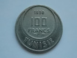 100 FRANCS 1950 TUNISIA, Africa