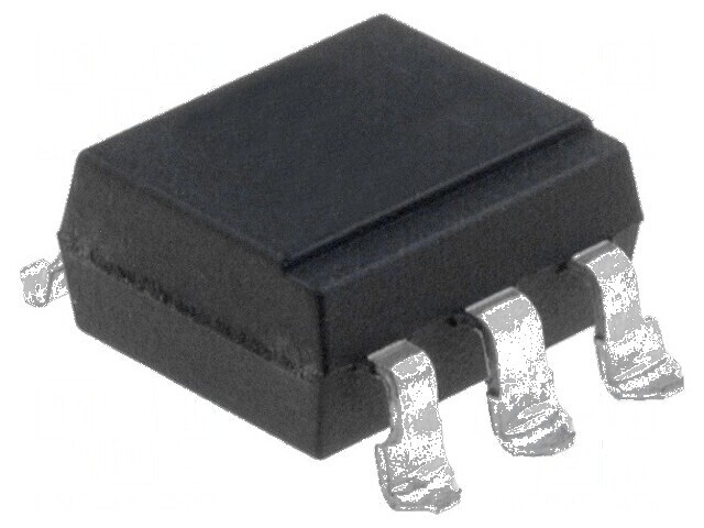 &quot;Optocuplor SMD Schmitt Trigger cu 1 Ieșire, Tip Gull Wing, 6 Pini - Model H11L2&quot;