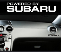 Sticker bord (set 2 buc) SB09 Powered by Subaru - SSA627 foto