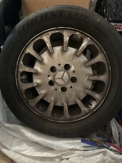 Vand set 4 roti jante + cauciuc Mercedes 225/55/ R16