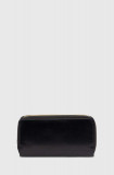 Answear Lab portofel de piele femei, culoarea negru