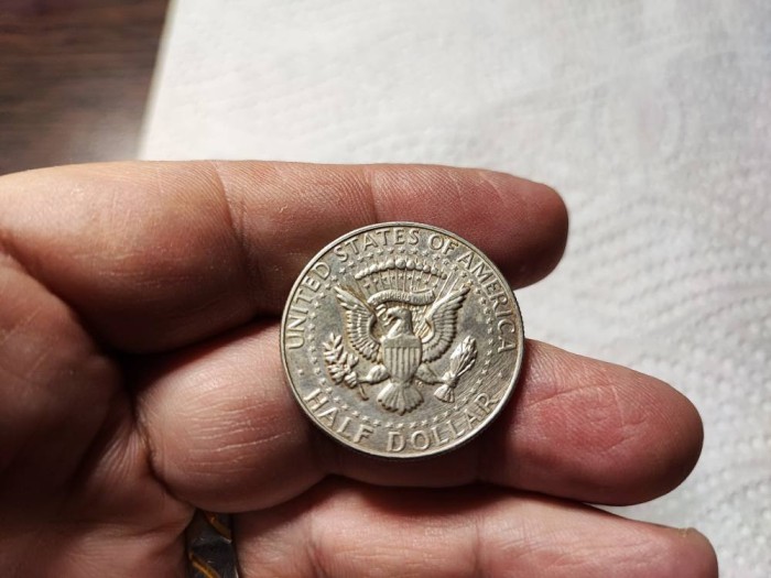 Half dollar vintage 1965