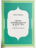 Elena Grigoriu - Istoricul Academiei Domnești de la Sf. Sava (editia 1978)