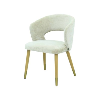 Scaun verde deschis din material sau piele ✔ model THOMAS foto