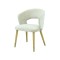 Scaun verde deschis din material sau piele ✔ model THOMAS