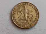 C50 - Moneda foarte veche - Africa de Vest - 25 franci - 2002