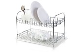 Suport bucatarie, pentru vase, KB007, 31 x 47 x 32 cm + tava + Suport bucatarie, tacamuri