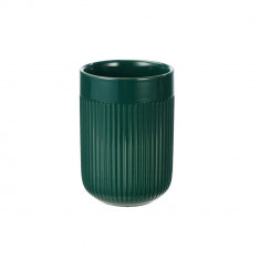 Suport pentru periute dinti, verde, din ceramica, Sepio