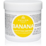 Kallos KJMN Professional Banana mască fortifiantă cu complex de multivitamine 275 ml