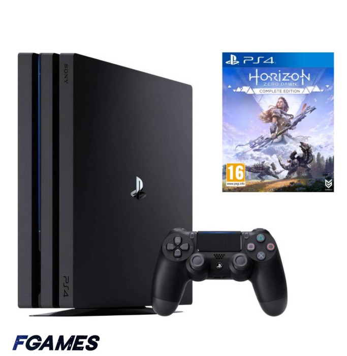 Consola Sony Playstation 4 Pro Ps4 1tb + Controller + Horizon Zero Dawn Complete Edition PlayStation 4, Second-Hand