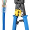 Cleste sertizat RJ45 cat7 cat6 cat5 Pass Through rj11 rj12