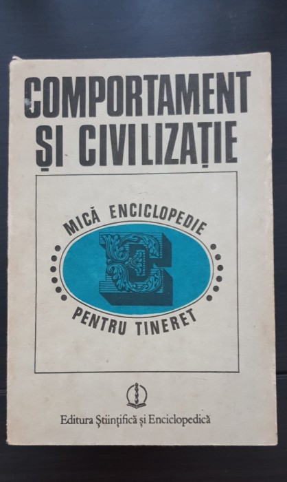 Comportament și civilizație. Mică enciclopedie pentru tineret - Adrian Neculau (coord.)