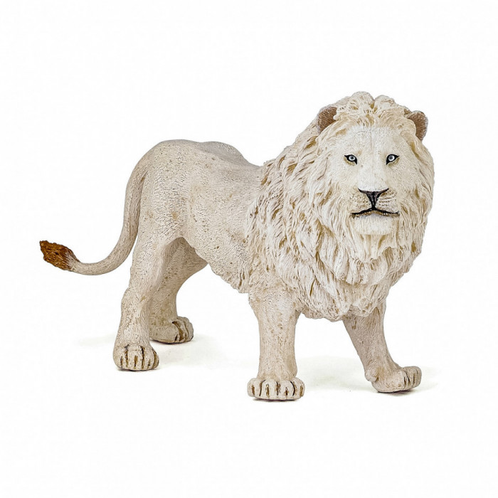 Papo figurina leu alb