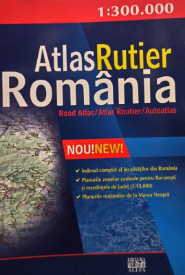 Atlas rutier Romania foto