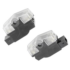 Set de 2 lampi LED Xentech Light pentru ușă auto compatibil Skoda Octavia VRS A7 2015 -2024 Karoq 2017-2024 Kodiaq 2016-2024 YETI MK3 MK4 2012-2017