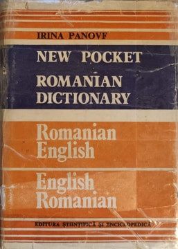 ROMANIAN-ENGLISH ENGLISH-ROMANIAN DICTIONARY-IRINA PANOVF foto