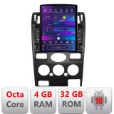 Navigatie Ford Mondeo 2004-2007 dedicata Ouad core 4+32 ecran vertical 9.7" DSP 360 FHD AHD Android radio gps internet kit-mondeo2001+EDT-E709