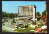 CPIB 22216 - CARTE POSTALA - CLUJ-NAPOCA. HOTEL NAPOCA, NECIRCULATA, AUTOBUZ